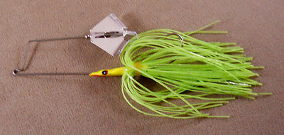 Bass Fishing Lure 1/8 oz. DR Custom Mini Flat Frog Buzz Bait, Spinnerbait