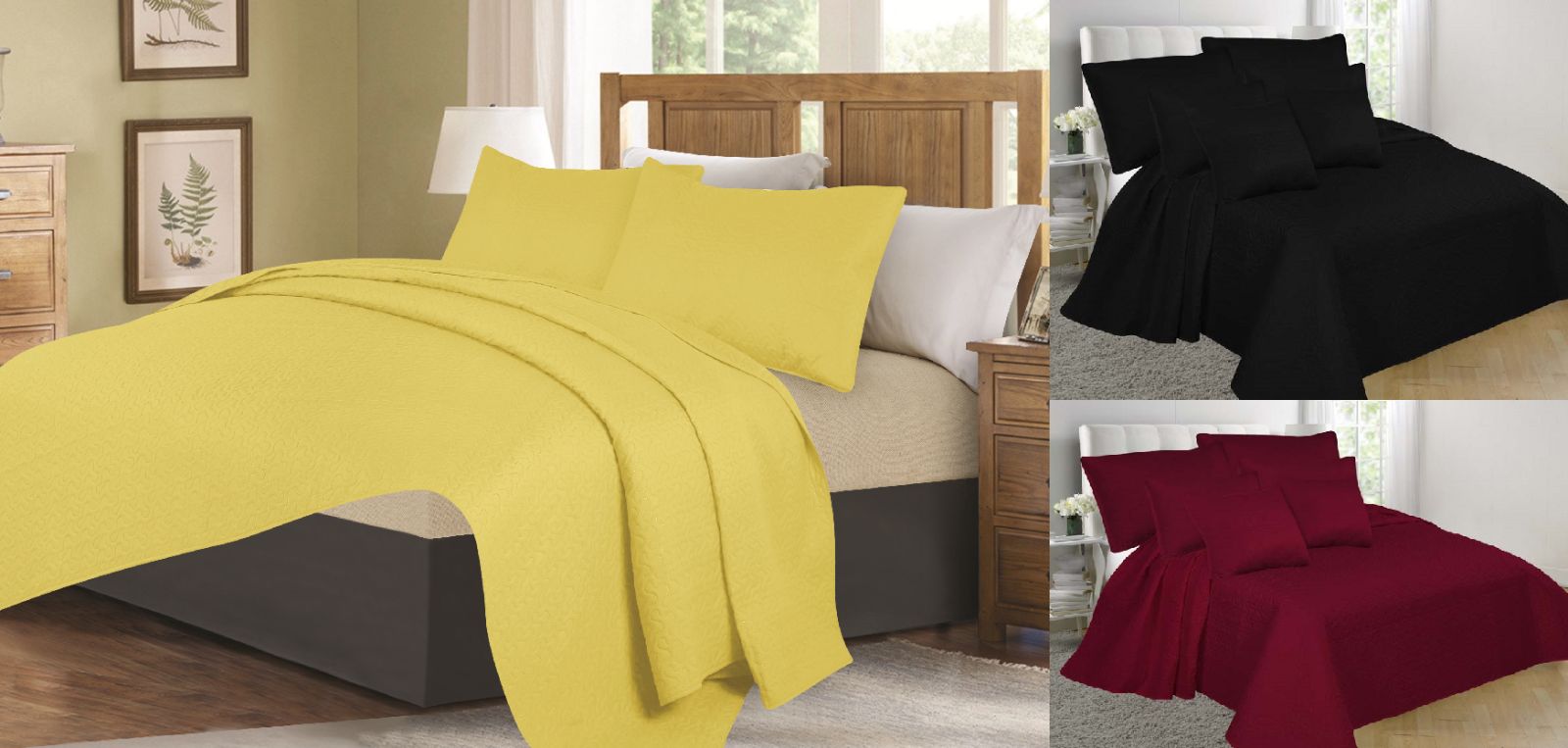 Bed Cover Bedding Quilted Bedspread