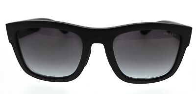 Pre-owned Prada Linea Rossa 0ps 01zsf 1bo09u Matte Black Square Sunglasses