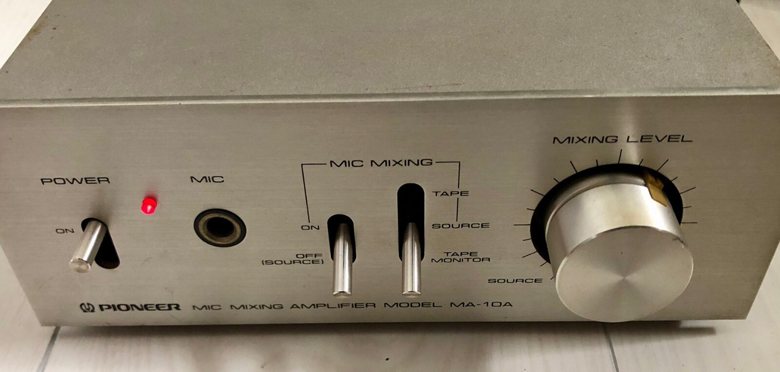 Pioneer マイクミキシングアンプ MA-10A Pioneer MA-10A Mic Mixing Amplifier Line / Tape Furukawa