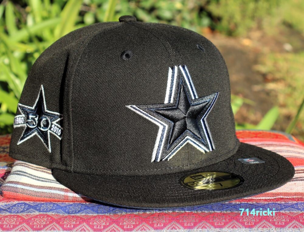 【海外限定】New Era 59FIFTY Dallas Cowboys 50th Black Script $_57.JPG?set_id=8800005007