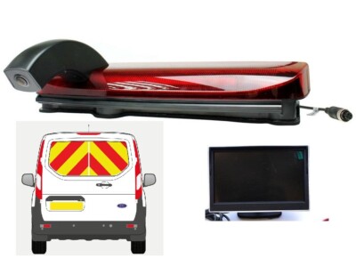 Brake Light Reversing rear Camera +4.3 inch Monitorfor Ford Transit Connect MK2