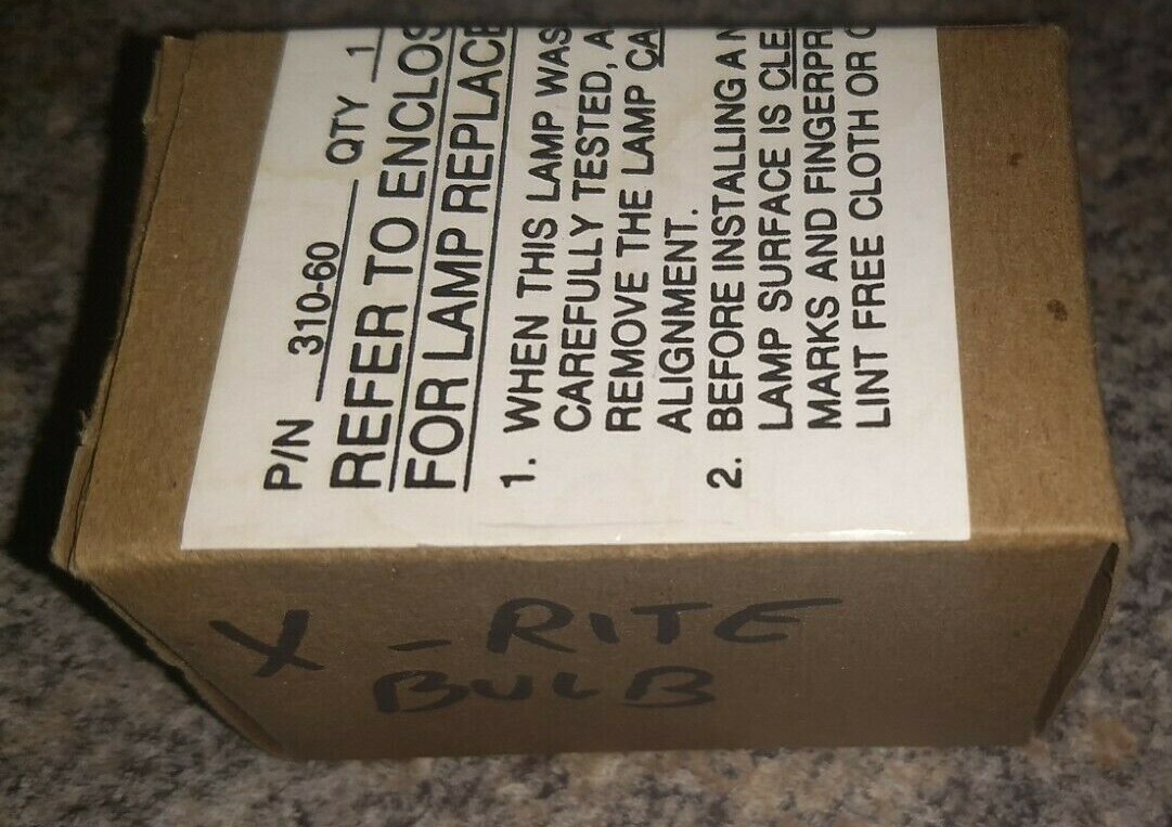 Replacement For LIGHT BULB / LAMP X-RITE-310-60 Replacement Light Bulb