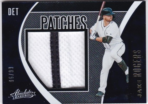 2021 Panini Absolute - Jake Rogers #PAT-JR