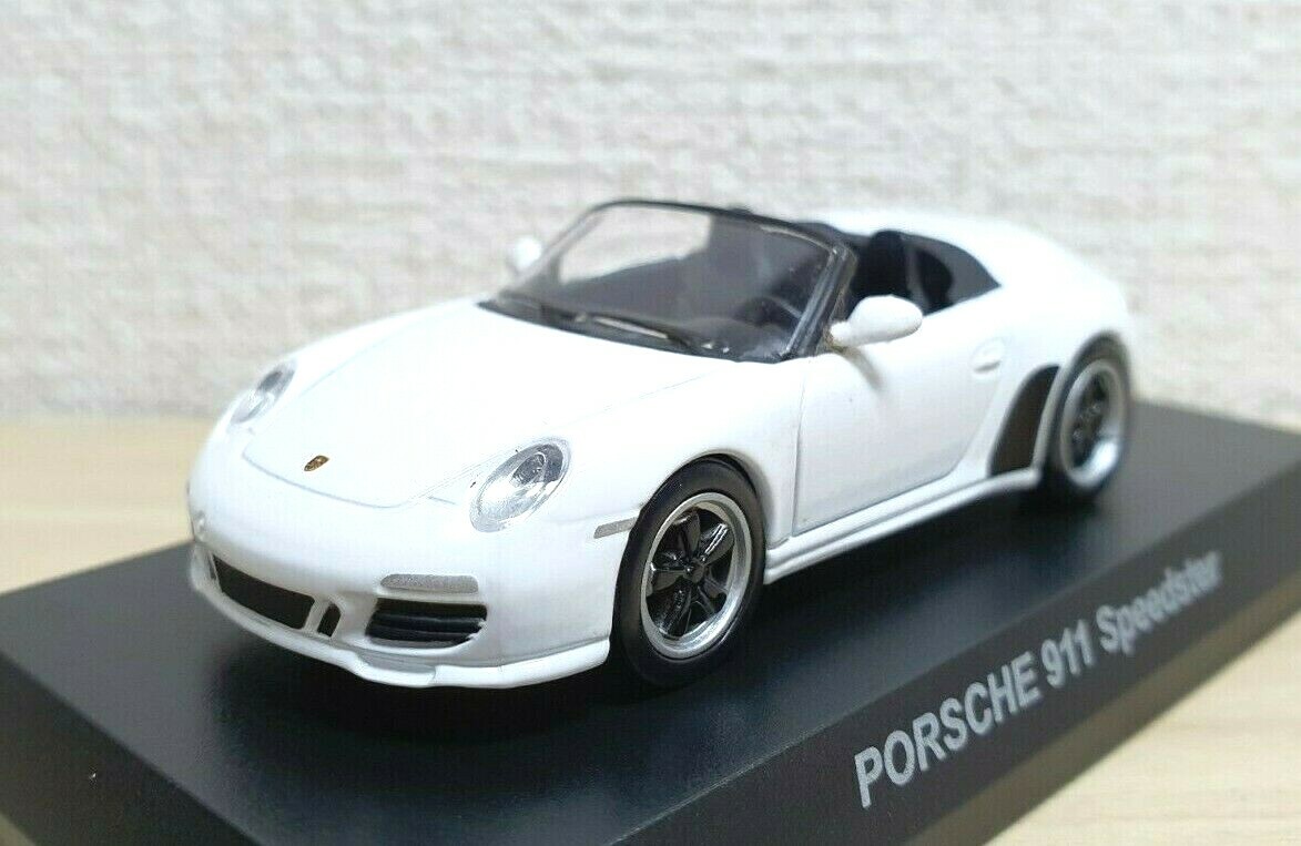 1/64 Kyosho PORSCHE 911 SPEEDSTER WHITE diecast car model | eBay