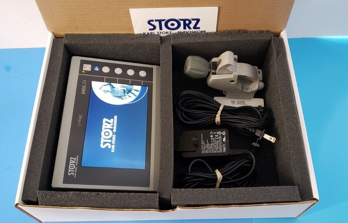 スキャナー Karl Storz C-MAC 8403 ZX Monitor With Pole Clamp & Power