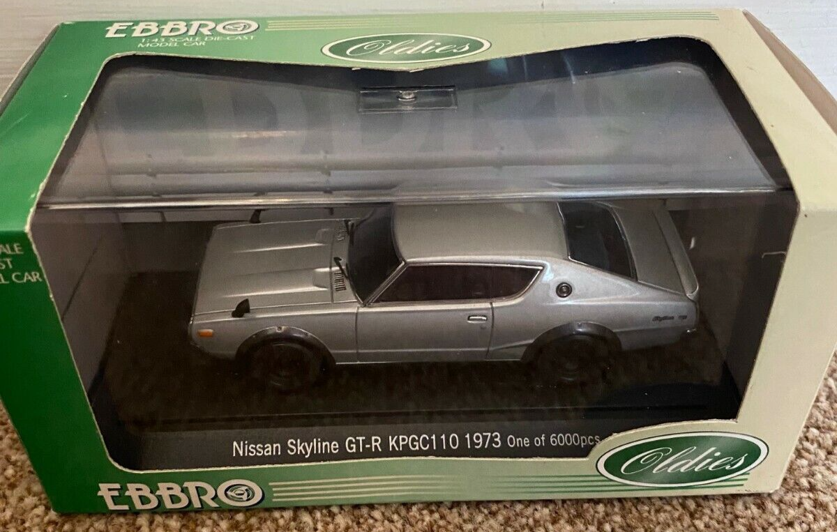 EBBRO/1973Nissan Skyline KPGC110 1/2760個 Ebbro Nissan Skyline GT-R KPGC110 1973 | eBay