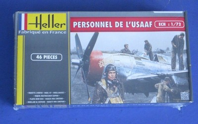 HELLER HELL49648 PERSONNEL DE L''USAAF 1/72