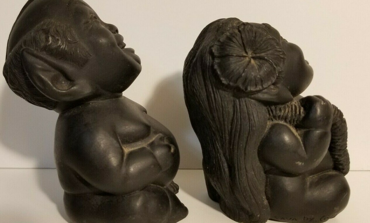 COCO JOE'S HAWAIIAN LAVA STATUE FIGURINES 3.5