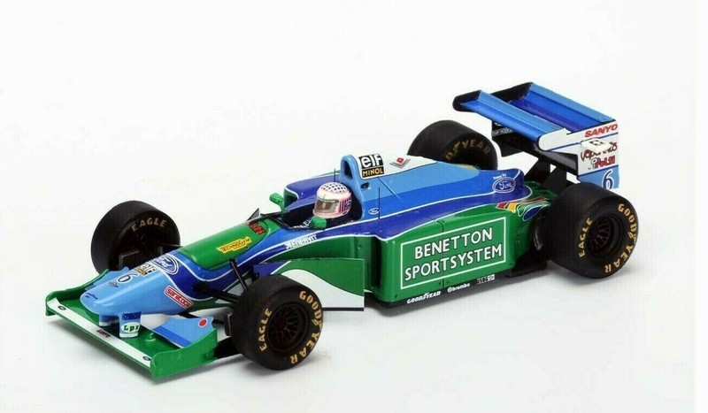 Spark S4482 Benetton B194 NÂ°6 Gp Monaco 1994 J. J. Lehto   1/43