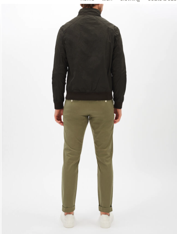 Pre-owned Barbour Steve Mcqueen Rectifier Harrington In Sage British Luxury