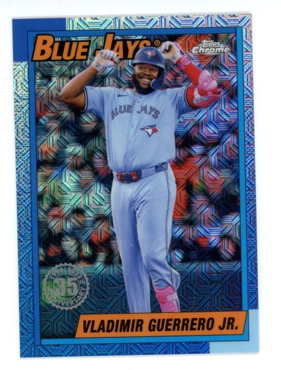 2025 Topps Series 1 VLADIMIR GUERRERO JR Chrome Silver Pack