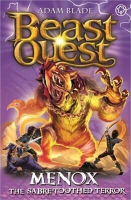Beast Quest: Menox the Sabre-Toothed Terror: Series 22 Book 1 (Paperback or Soft