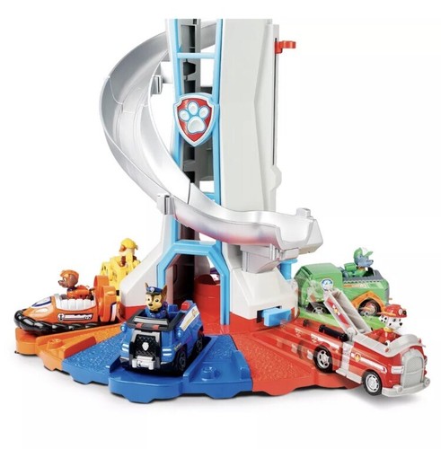NEW Nickelodeon Paw Patrol My Size Lookout Tower Exclusive Vehicle Rotating Toy