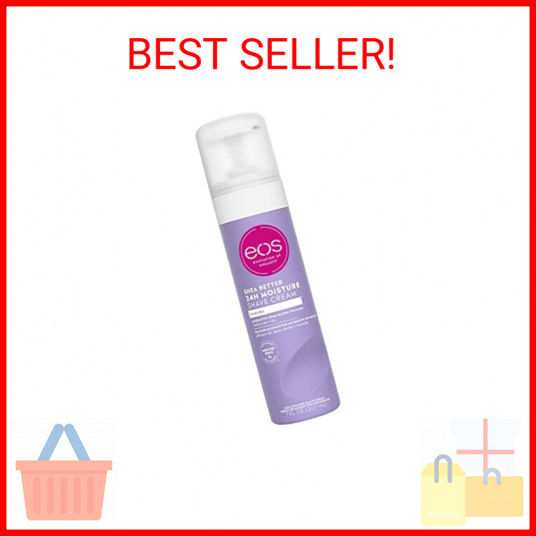 eos Shea Better Shaving Cream- Lavender, Women's Shave Cream