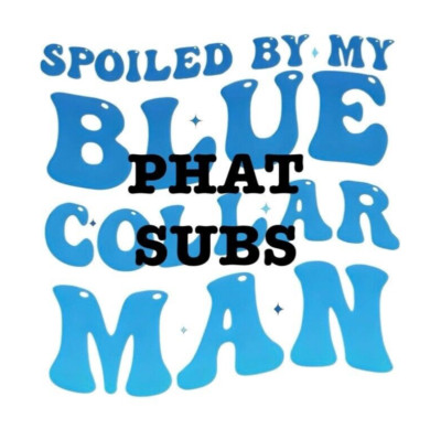 Sublimation Print Blue Collar Man Ready to Press Heat Transfer