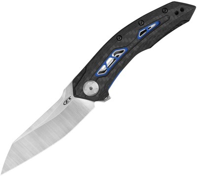 Zero Tolerance Folding Pocket Knife 3.5'' CPM-20CV Blade Carbon Fiber Handle 0762