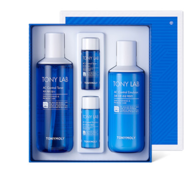Tony Moly Tony Lab AC Control 2-piece set Hypoallergenic Soothing Pore Care