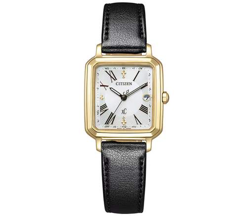 Pre-owned Citizen Watch Cross Sea Xc Es9502-12a Hikari Collection Square 2way Model