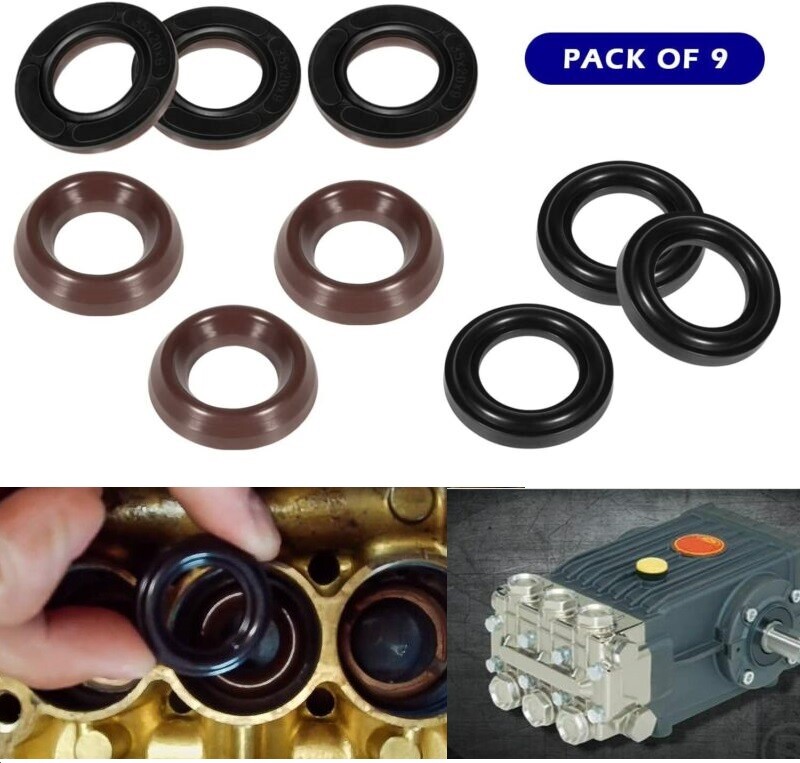 9PCS General Pump Replacement Seal Packing Kit K69