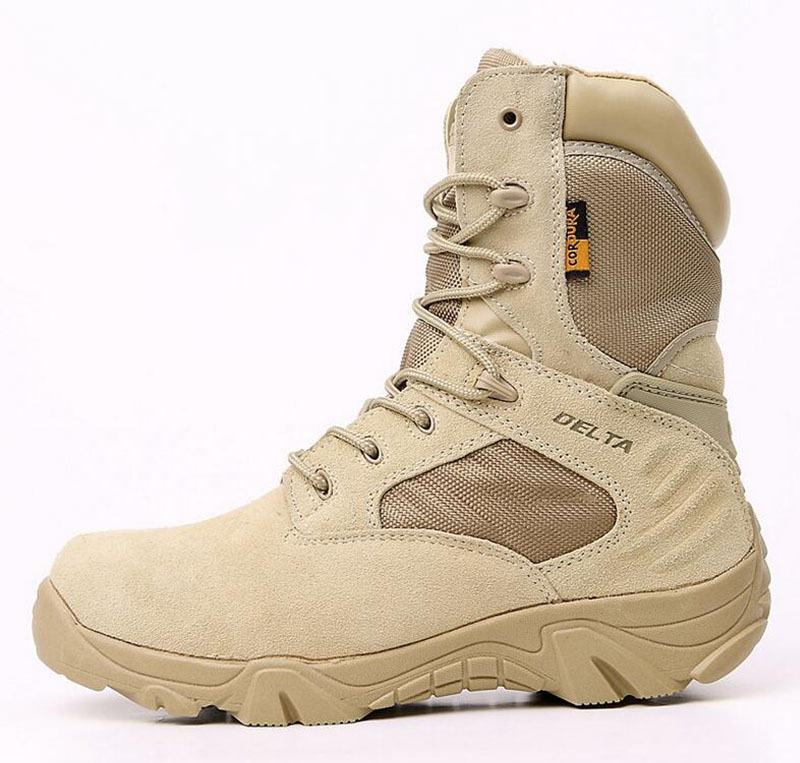 DELTA 511 Tactical Military Ankle Boots Cordura Desert Combat Army