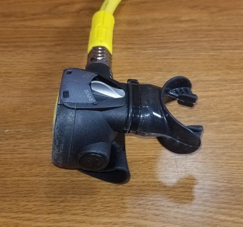 NEW Cressi XS Compact Octo Octopus Scuba Dive 2nd Second Stage Regulator Yellow