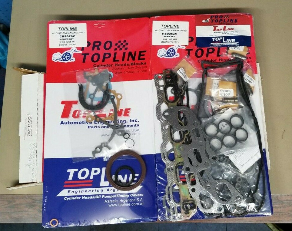 S.GAP TOPLINE GASKET SET Fits 90-96 NISSAN300ZX/93-97 INFINITI J30