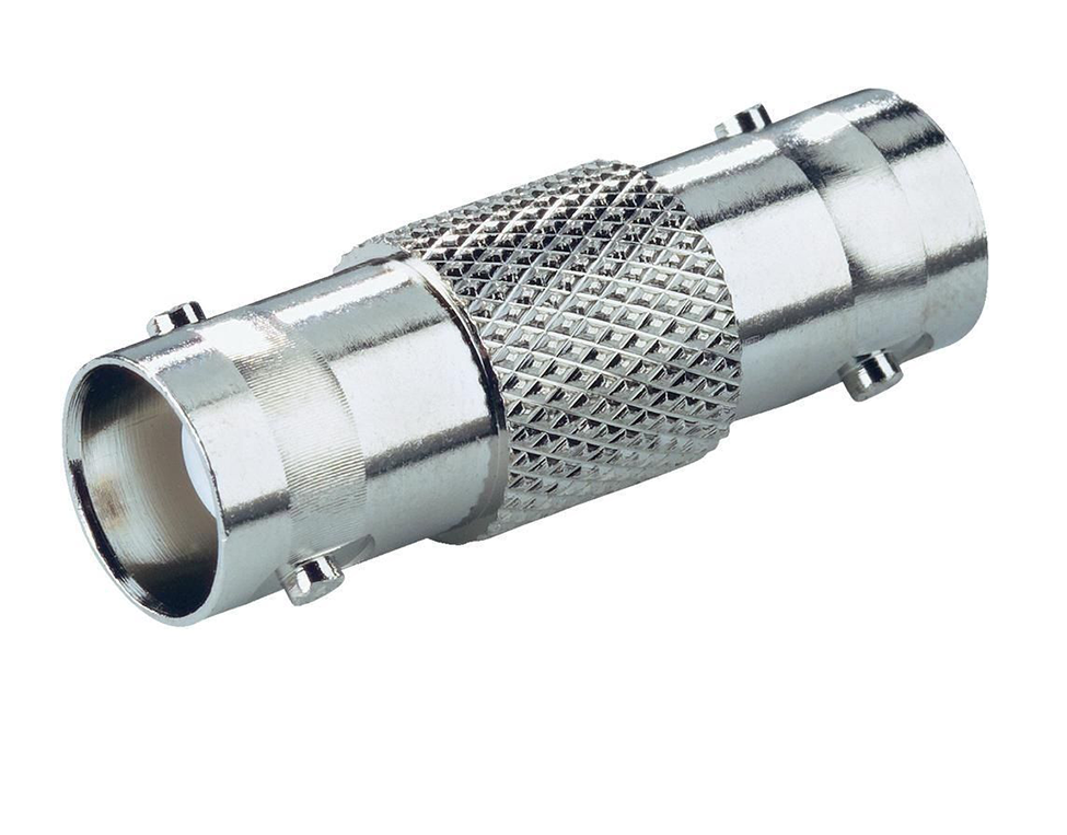  3PCS BNC Female to BNC Female Cable COAX Connector Adapter for CCTV Camera