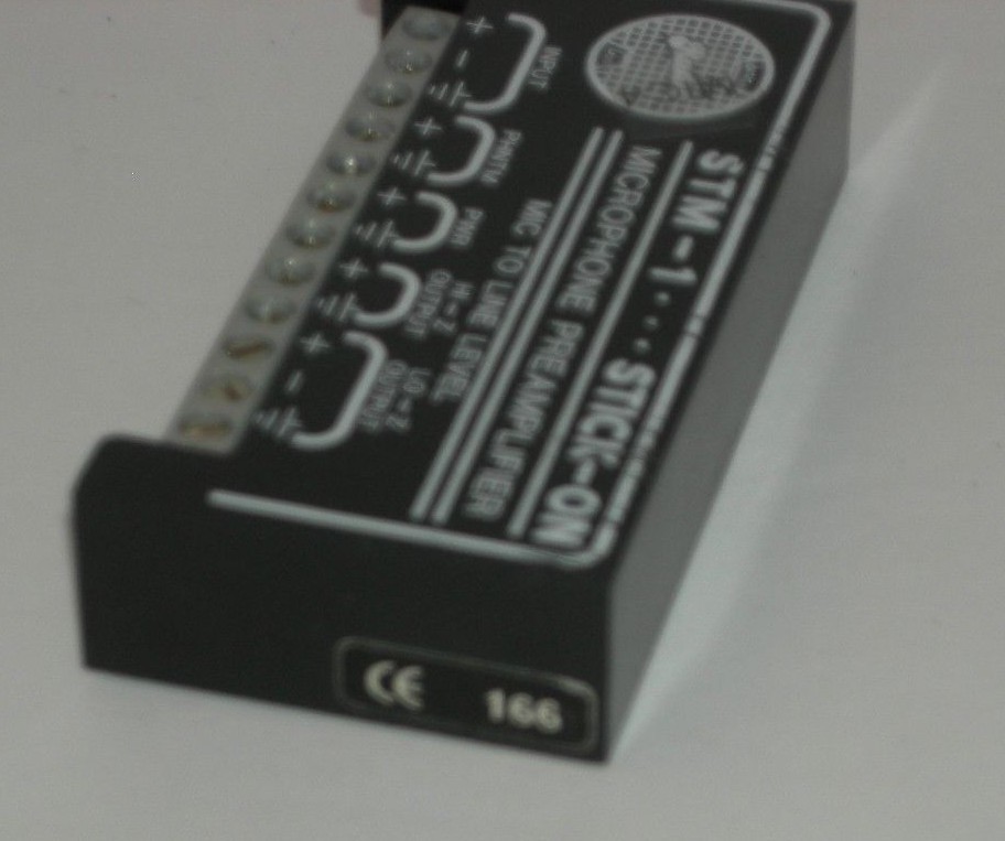 RADIO DESIGN LABS STM-1 Stick-On Microphone Preamplifier