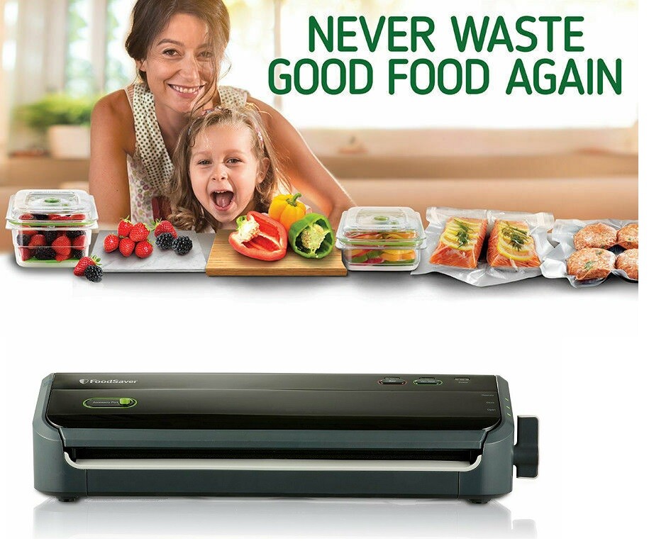Sunbeam Foodsaver Vacuum Sealer Machine with Food Storage Bags Starter