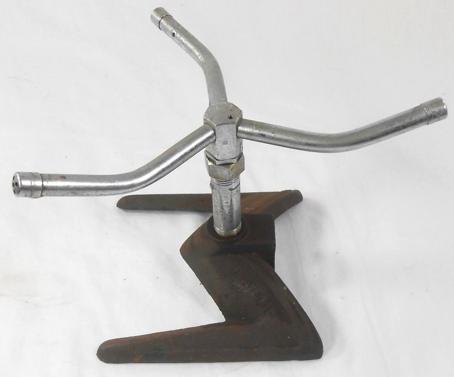 Vintage Lafayette Sprinkler Mid Century Mod Garden Decor WORKS! Art Deco Look