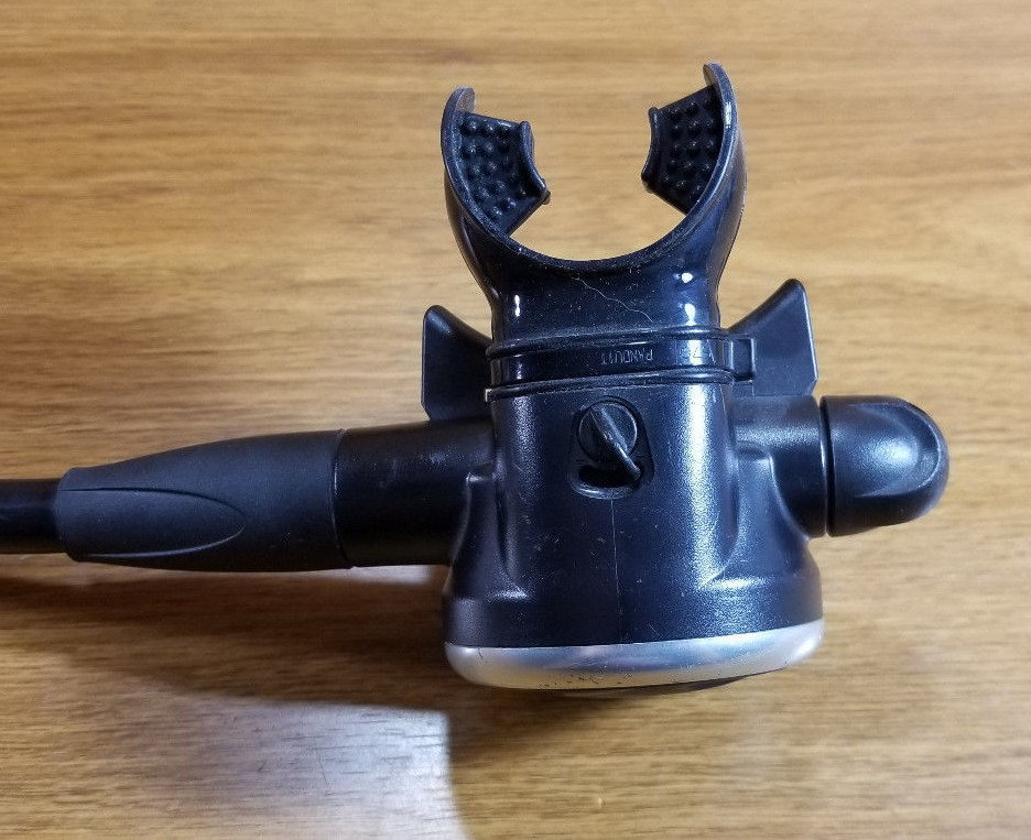 Oceanic Delta 3 2nd Second Stage Regulator Scuba Dive Adjustable Balanced Black