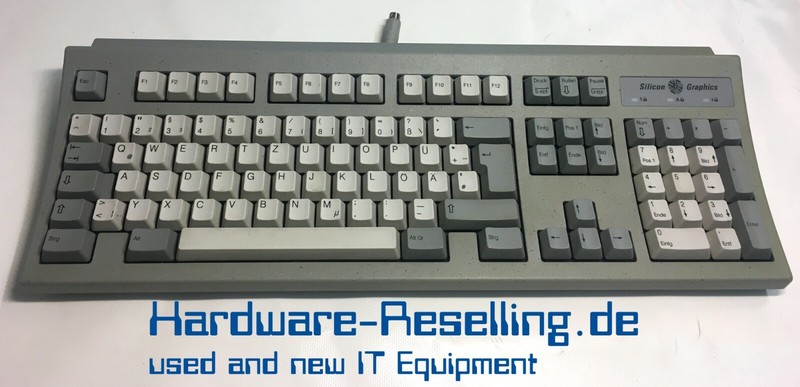 Sgi Silicon Graphics Tastatur Qwertz Deutsches German Layout Ps2 Ps-2 Ps/2