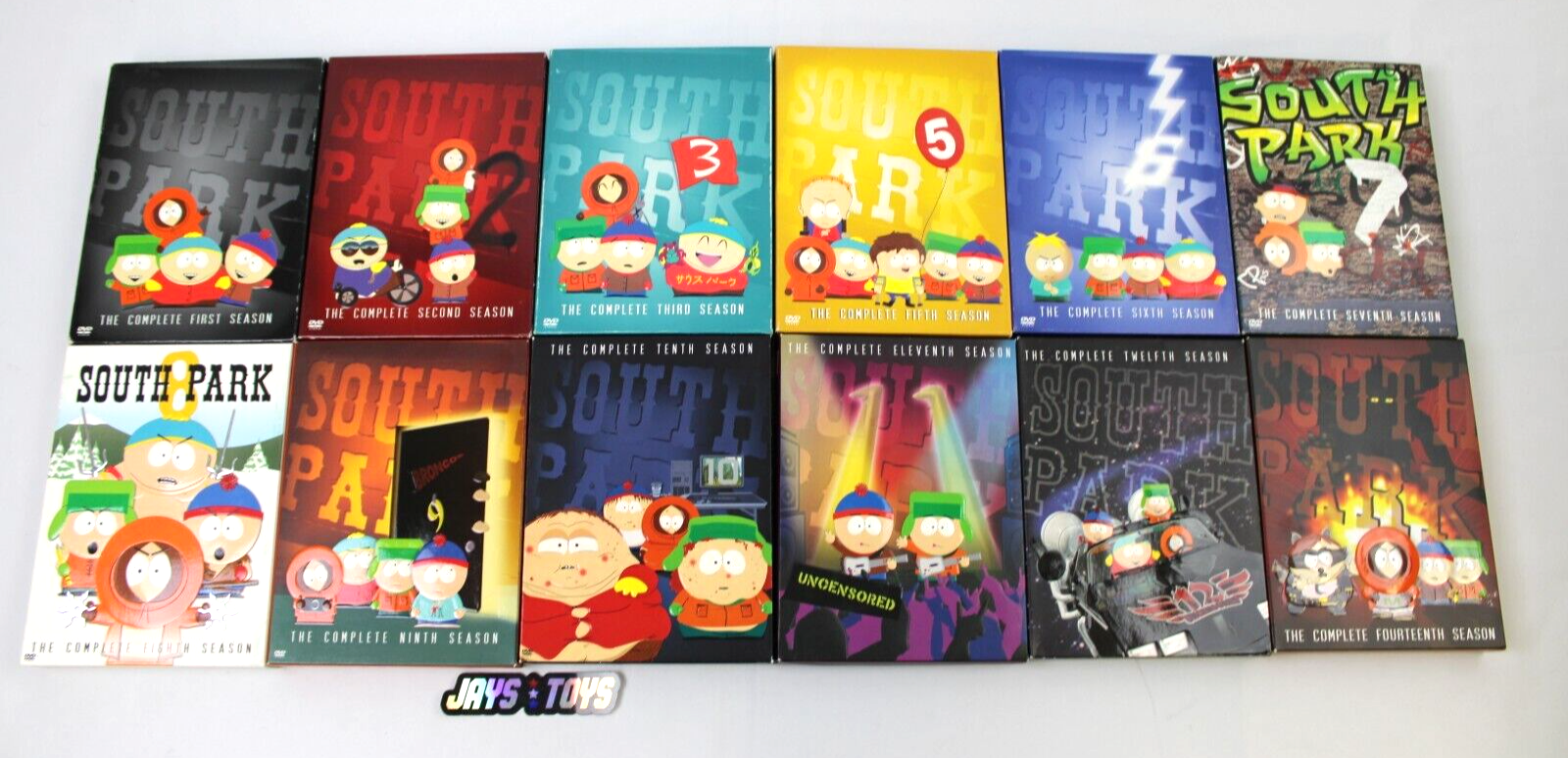South Park Seasons 1-3 + 5-12 + 14 DVD Lot Comedy Central
