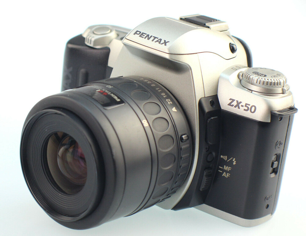Pentax ZX-50 Date AF SLR Body (Lens Not Included). STORE