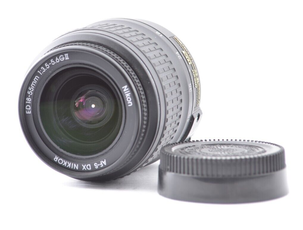 12月9日フィルター付き✨【美品】Nikon AF-S 18-55mm DX Top Mint】Nikon DX AF-S Nikkor 18-55mm f/3.5-5.6 G II ED