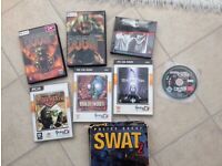Old PC Games bundle Swat, Doom etc
