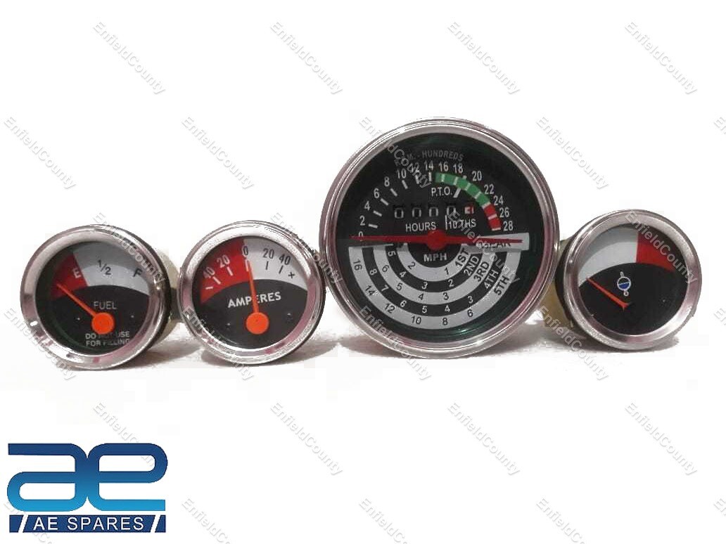 Fits for John Deere Tractor 1010 2010 Tractor Gauges Kit With Tachometer 