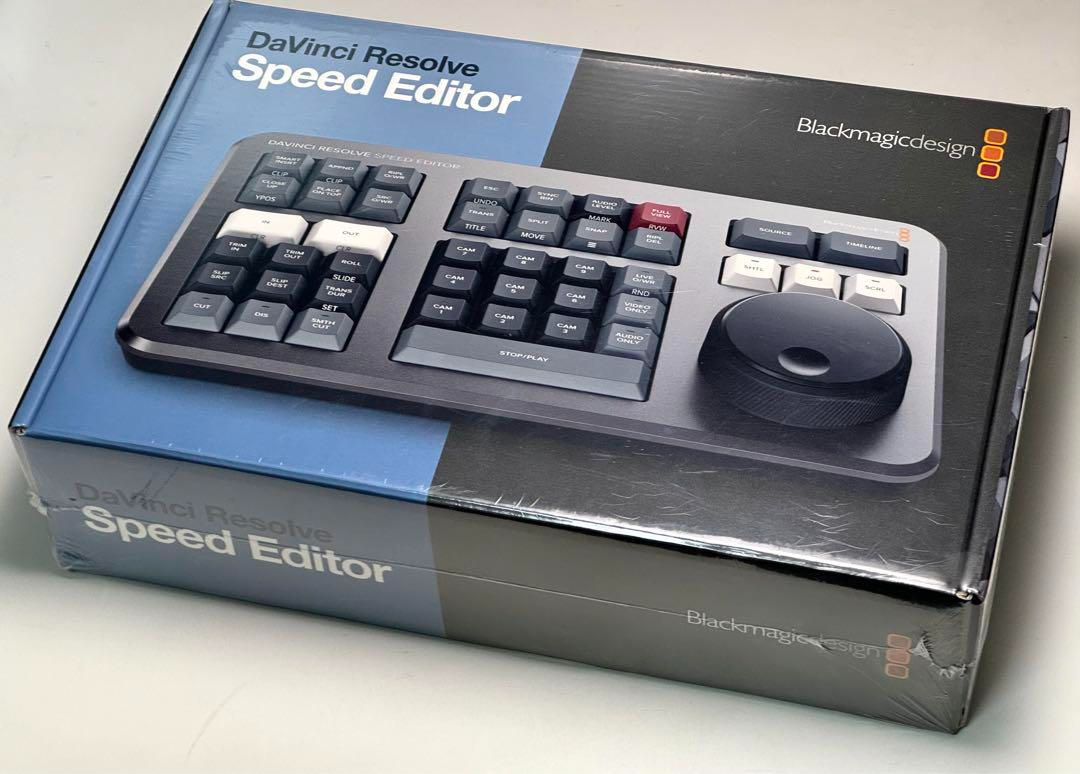 Unused Blackmagic Design DaVinci Resolve Speed Editor only a Unused Blackmagic Design DaVinci Resolve Speed Editor only a