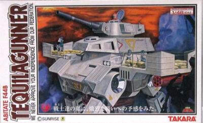 DESERT GUNNER & CRABGUNNER プラモデルセット　　L Takara Fang Of The Sun Dougram 1/48 Abitate F44B Tequila
