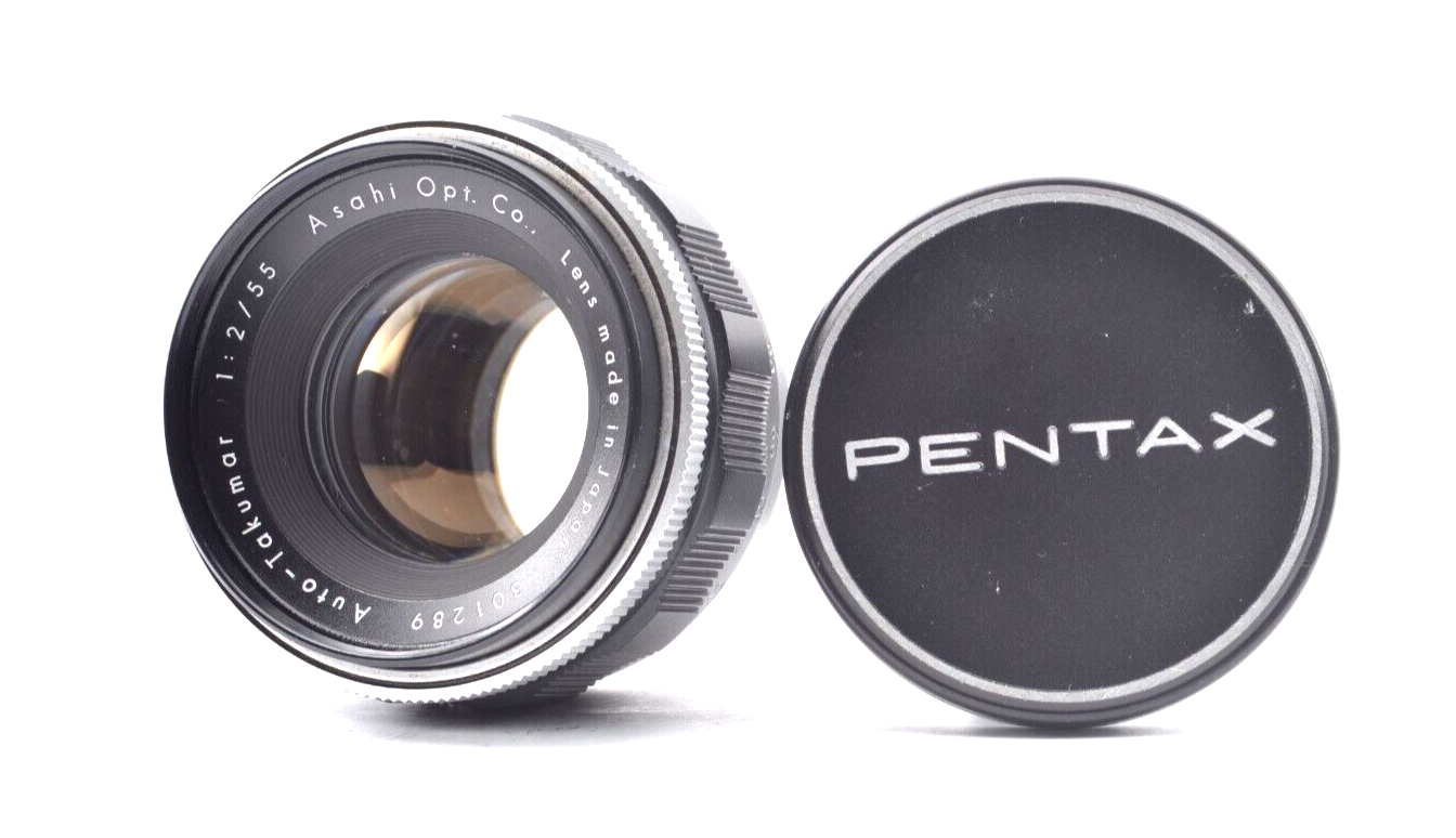 Pentax ペンタックス Auto Takumar 55mm f/2 RARE!!!【Top Mint】PENTAX Auto Takumar 55mm f/2 for M42 Lens
