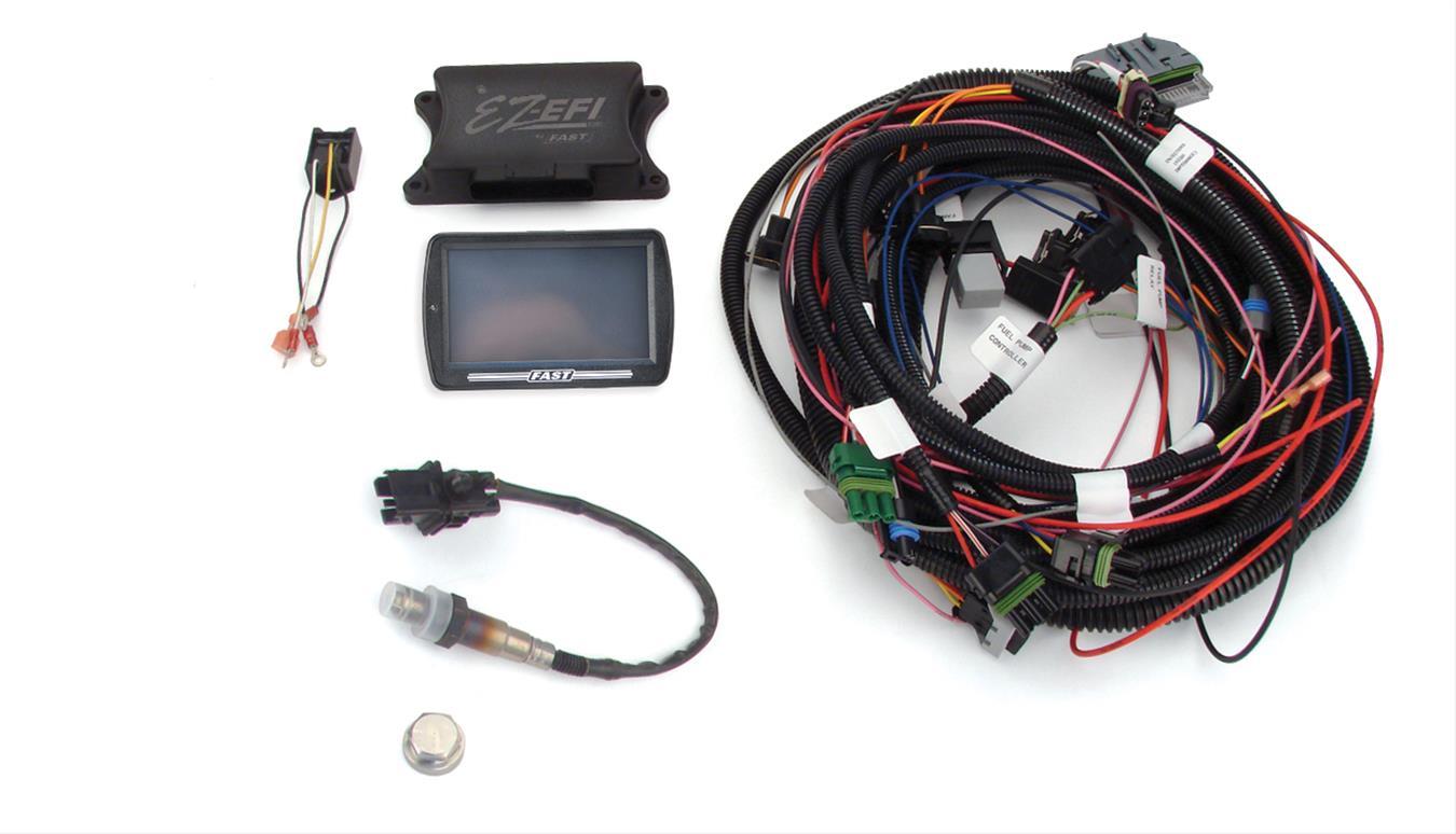 FAST EZ-EFI Pre-Wired Multiport Retro-Fit Fuel Injection ... ford racing tach wiring 