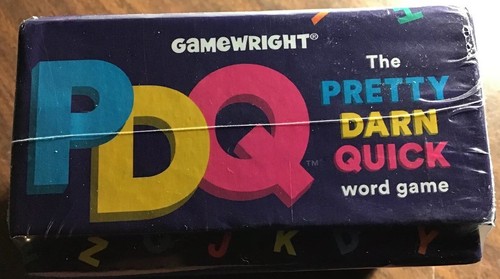 PDQ - The Pretty Darn Quick Word Game - Ages 10+  NEW