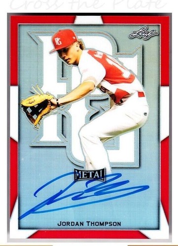 2019 Leaf Perfect Game All-American Classic - Jordan Thompson #BA-JT1