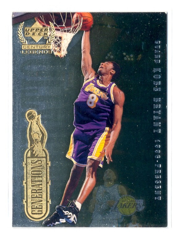 Kobe Bryant & Michael Jordan 1999-00 Upper Deck Century