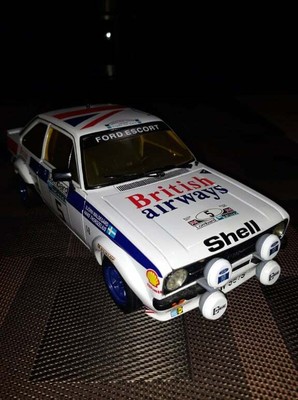 Voiture de Rallye 1/18 Sun Star Ford Escort MkII RS 1800 British Airways