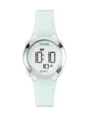 NEW ARMITRON Unisex Sport Mint Digital Watch 45/7042PMTTC - Alarm, Stopwatch