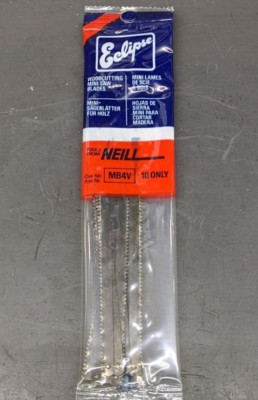 10 Eclipse Mini Saw Blades  6'' x 14 TPI MB4V NEW - Made in UK - Cutting Hacksaw