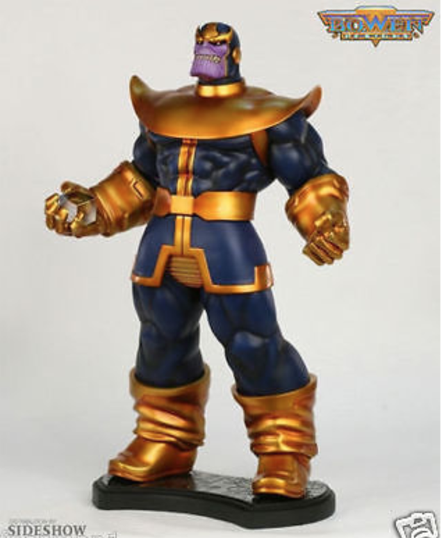 THANOS MUSEUM STATUE BY BOWEN DESIGNS (FACTORY SEALED,MIB)