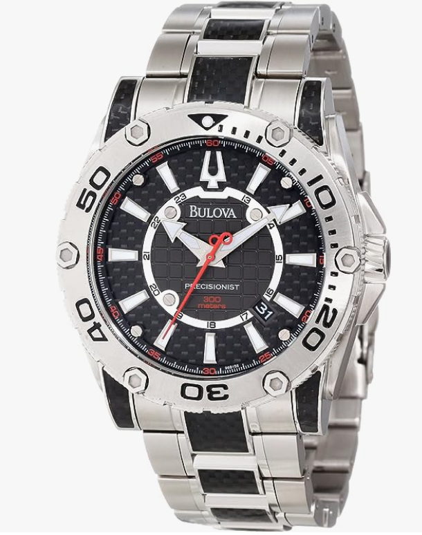 Bulova precisionist black carbon fiber watch 2025